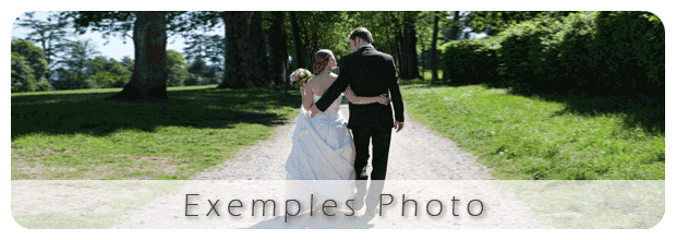 Exemples photos de mariages