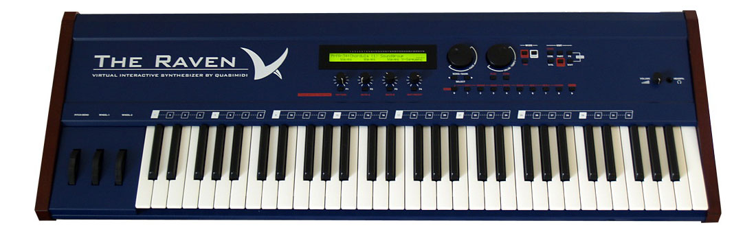Synth�tiseur Quasimidi Raven : 450.- CHF (�tat 8/10).