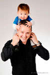 Portrait famille en studio par Studioregard.ch - Photographe et Studio Photo à Genève